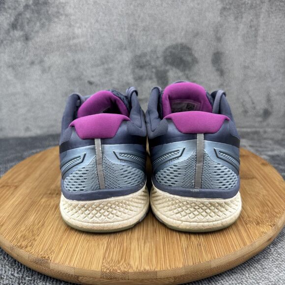 Saucony Triumph ISO Running Shoes Womens Size 8 Gray Pink Mesh EVERUN S10413-1 - Picture 4 of 10